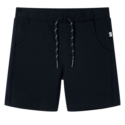 Kids' Shorts with Drawstring Navy 128