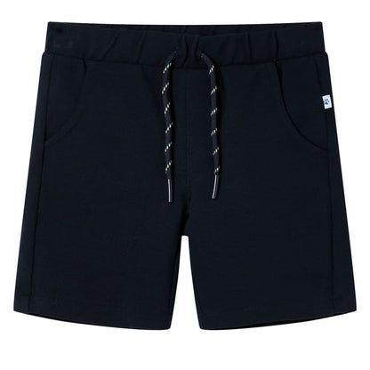 Kids' Shorts with Drawstring Navy 140