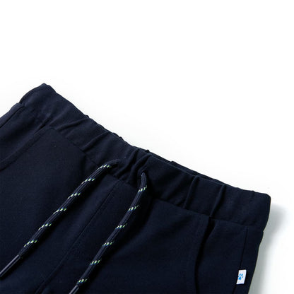 Kids' Shorts with Drawstring Navy 140