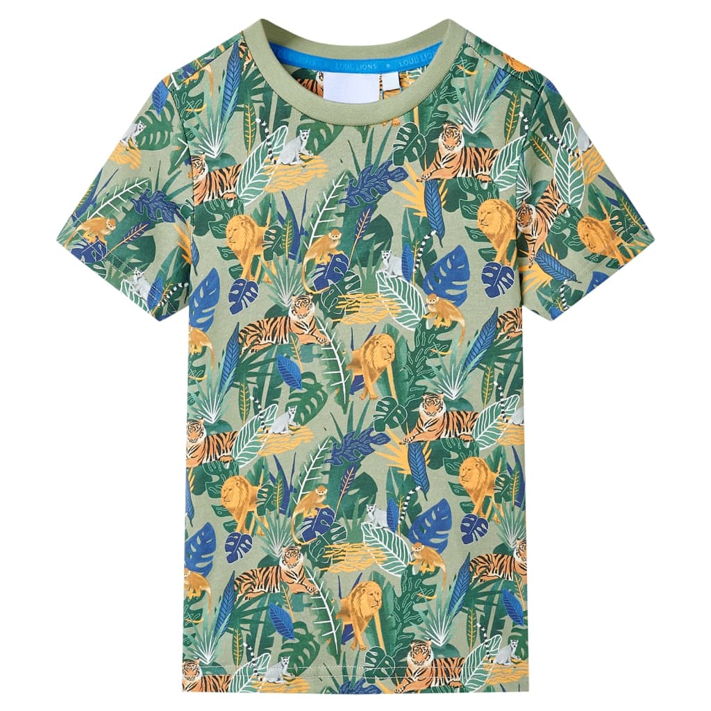 Kids' T-shirt with Short Sleeves Multicolour 128