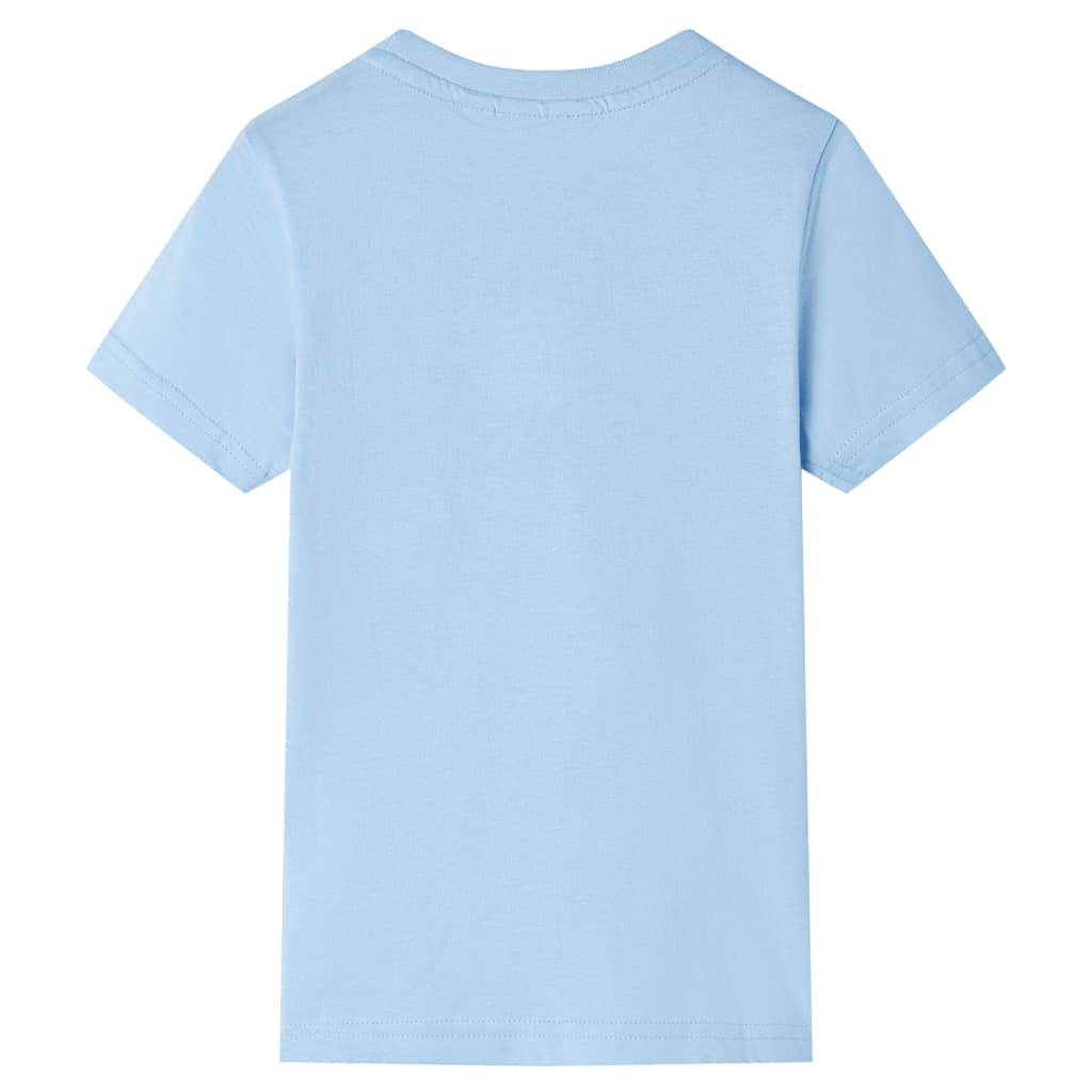 Kids' T-shirt with Short Sleeves Light Blue 92