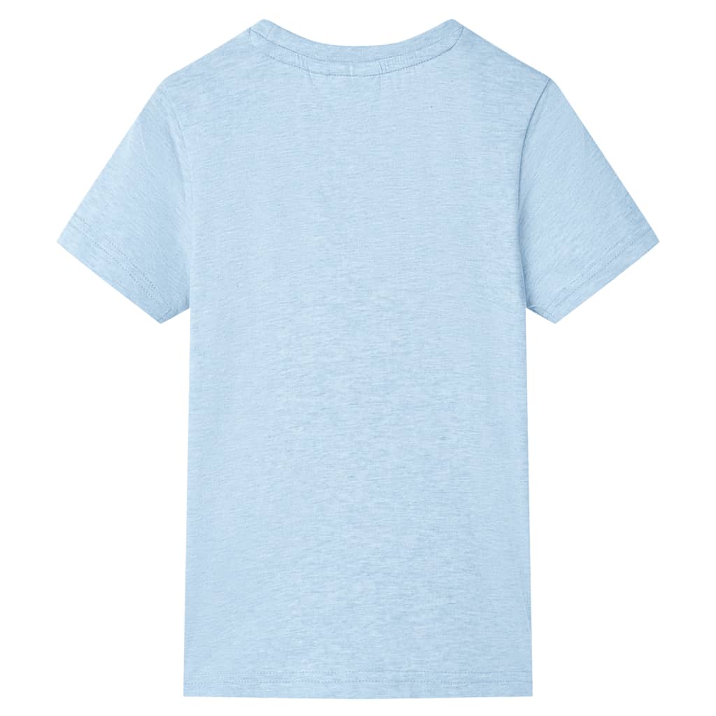 Kids' T-shirt Soft Blue Melange 116