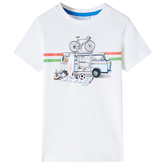 Kids' T-shirt Ecru 116