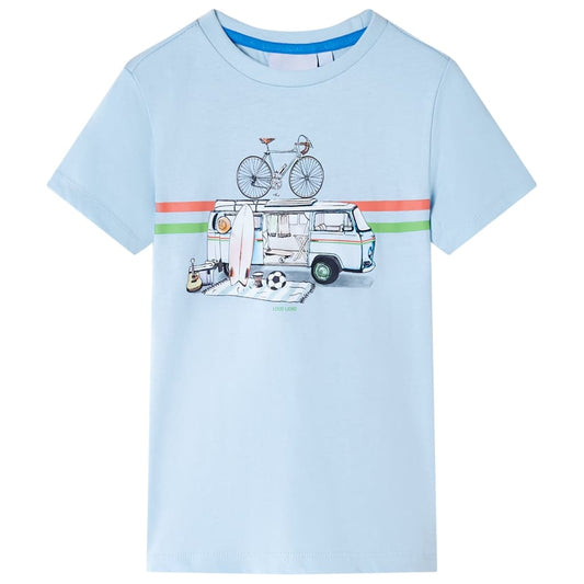 Kids' T-shirt Light Blue 128