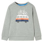 Kids' Sweatshirt Light Khaki Melange 92