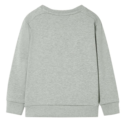 Kids' Sweatshirt Light Khaki Melange 92