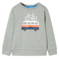 Kids' Sweatshirt Light Khaki Melange 140