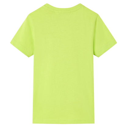 Kids' T-shirt Lime 92