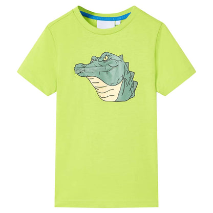 Kids' T-shirt Lime 104