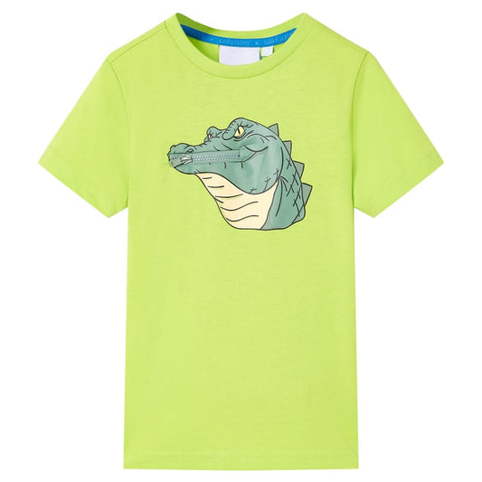 Kids' T-shirt Lime 128