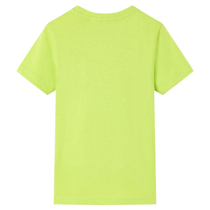 Kids' T-shirt Lime 128