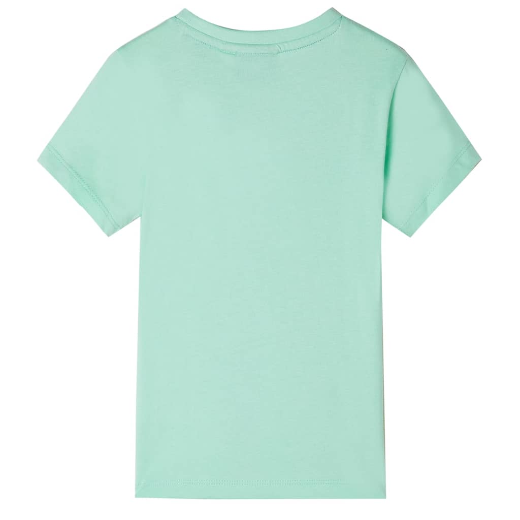 Kids' T-shirt with Short Sleeves Light Green 104