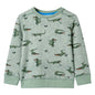 Kids' Sweatshirt Light Khaki Melange 128