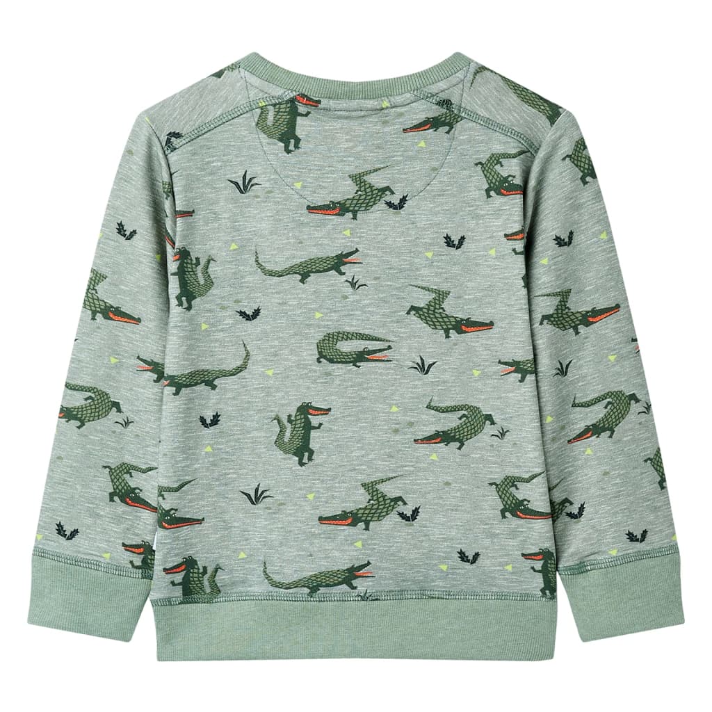 Kids' Sweatshirt Light Khaki Melange 128