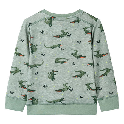 Kids' Sweatshirt Light Khaki Melange 128