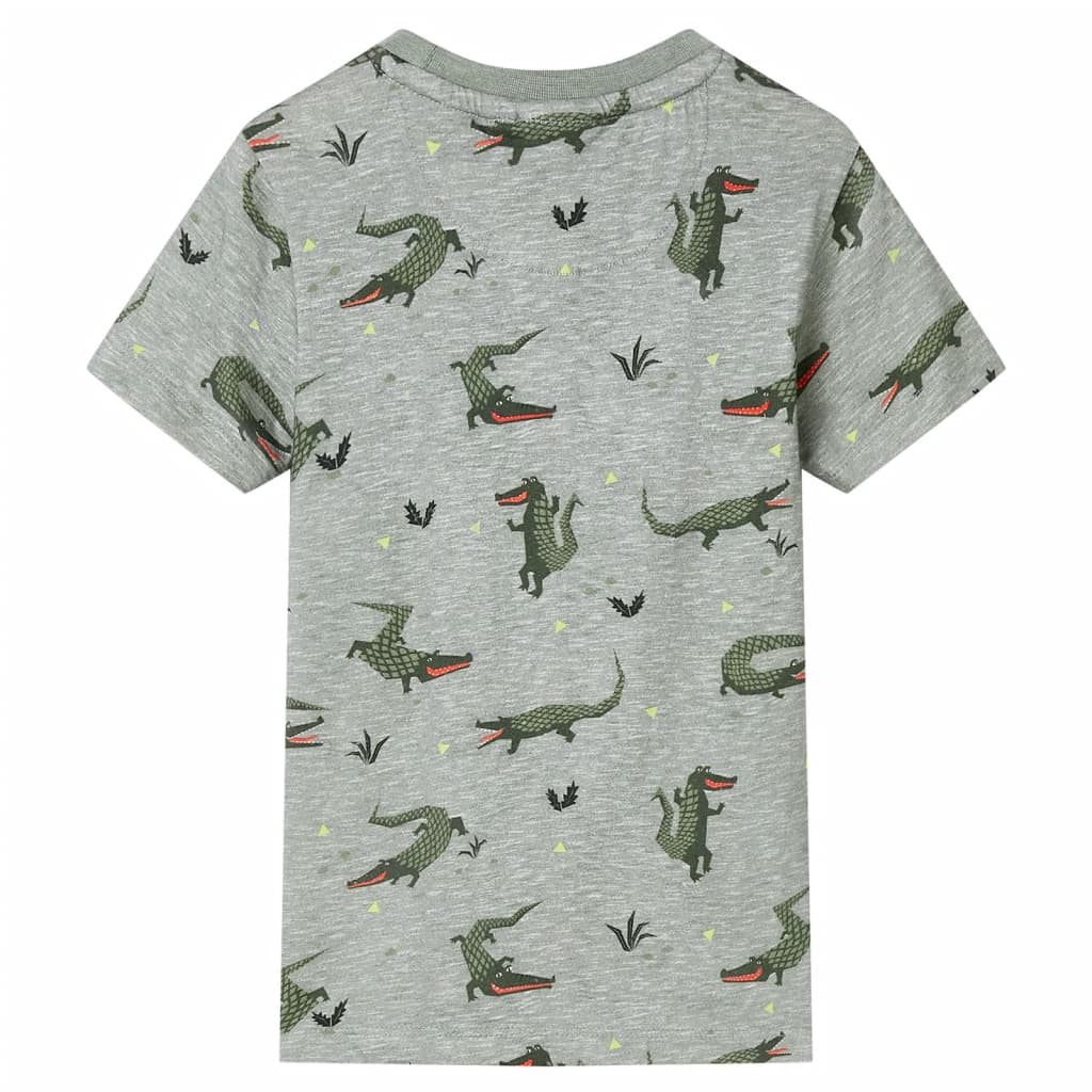 Kids' T-shirt Light Khaki Melange 92