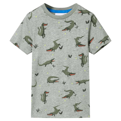 Kids' T-shirt Light Khaki Melange 104