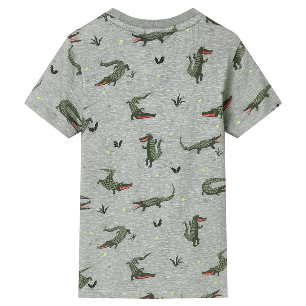 Kids' T-shirt Light Khaki Melange 128