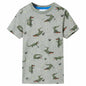 Kids' T-shirt Light Khaki Melange 140