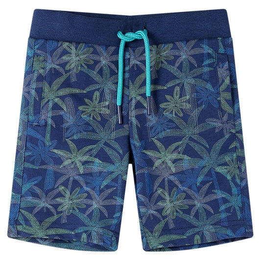 Kids' Shorts with Drawstring Navy 92