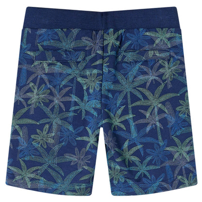 Kids' Shorts with Drawstring Navy 128