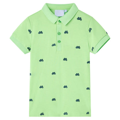 Kids' Polo Shirt  Neon Green 92