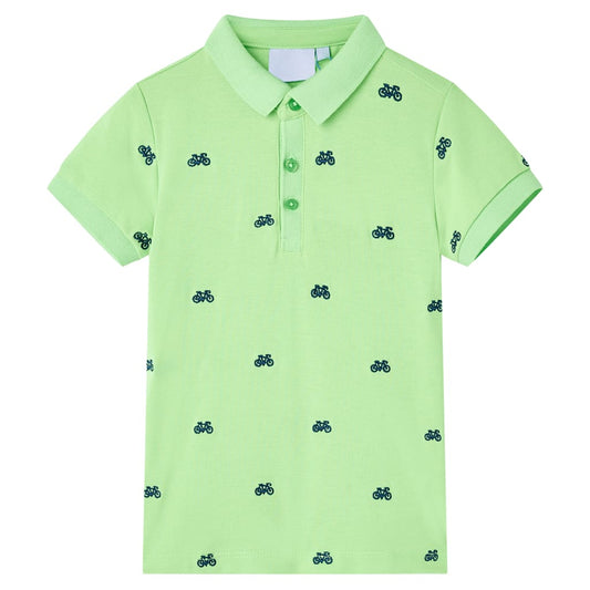 Kids' Polo Shirt  Neon Green 92