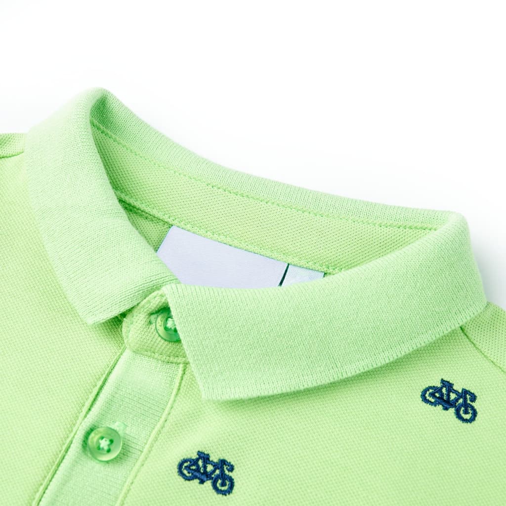 Kids' Polo Shirt  Neon Green 92