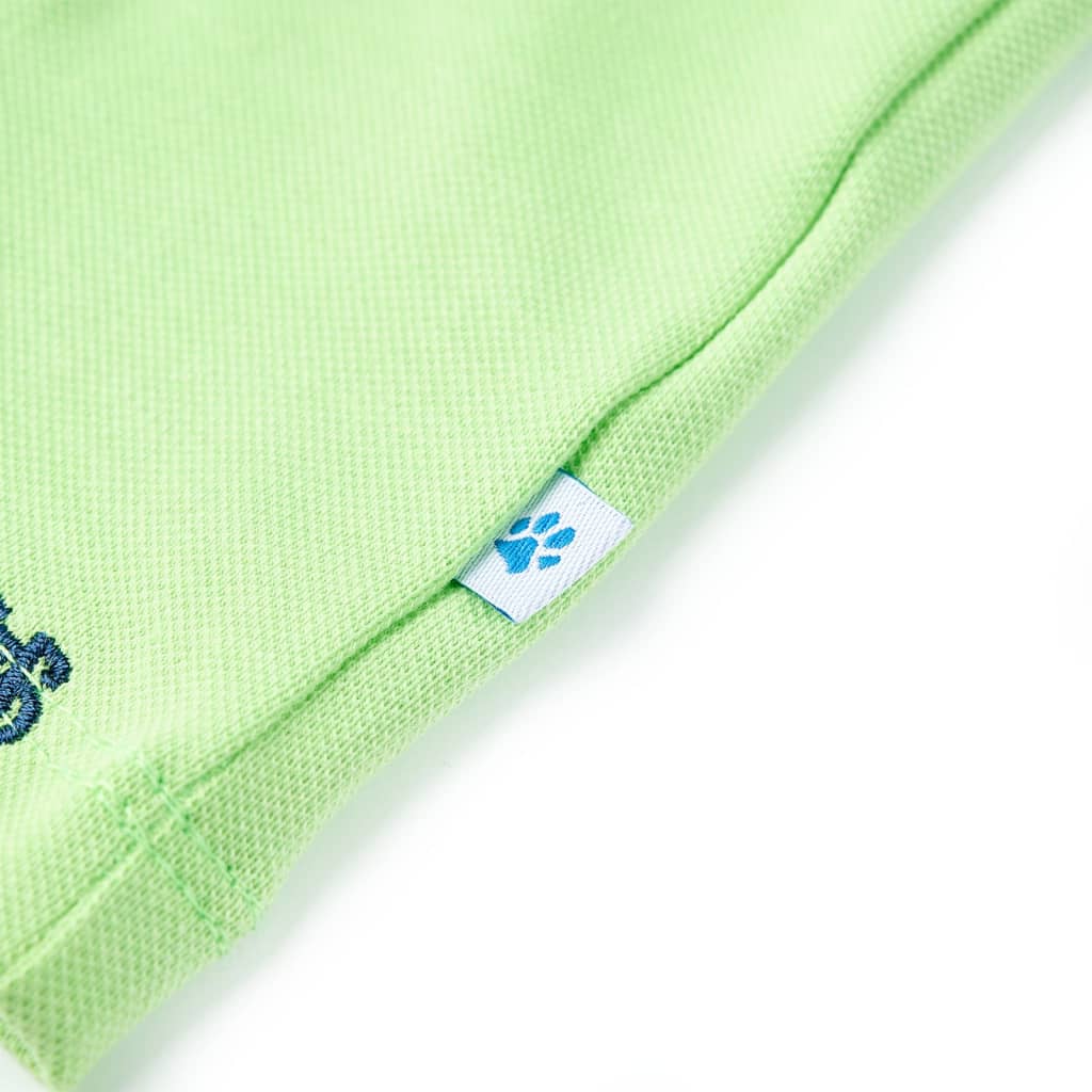 Kids' Polo Shirt  Neon Green 104