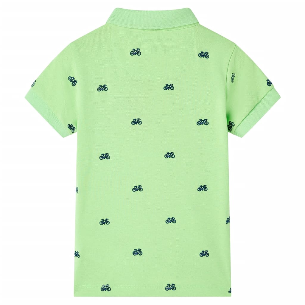 Kids' Polo Shirt  Neon Green 116