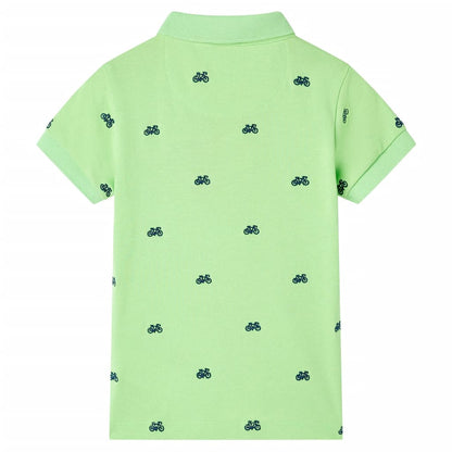 Kids' Polo Shirt  Neon Green 116