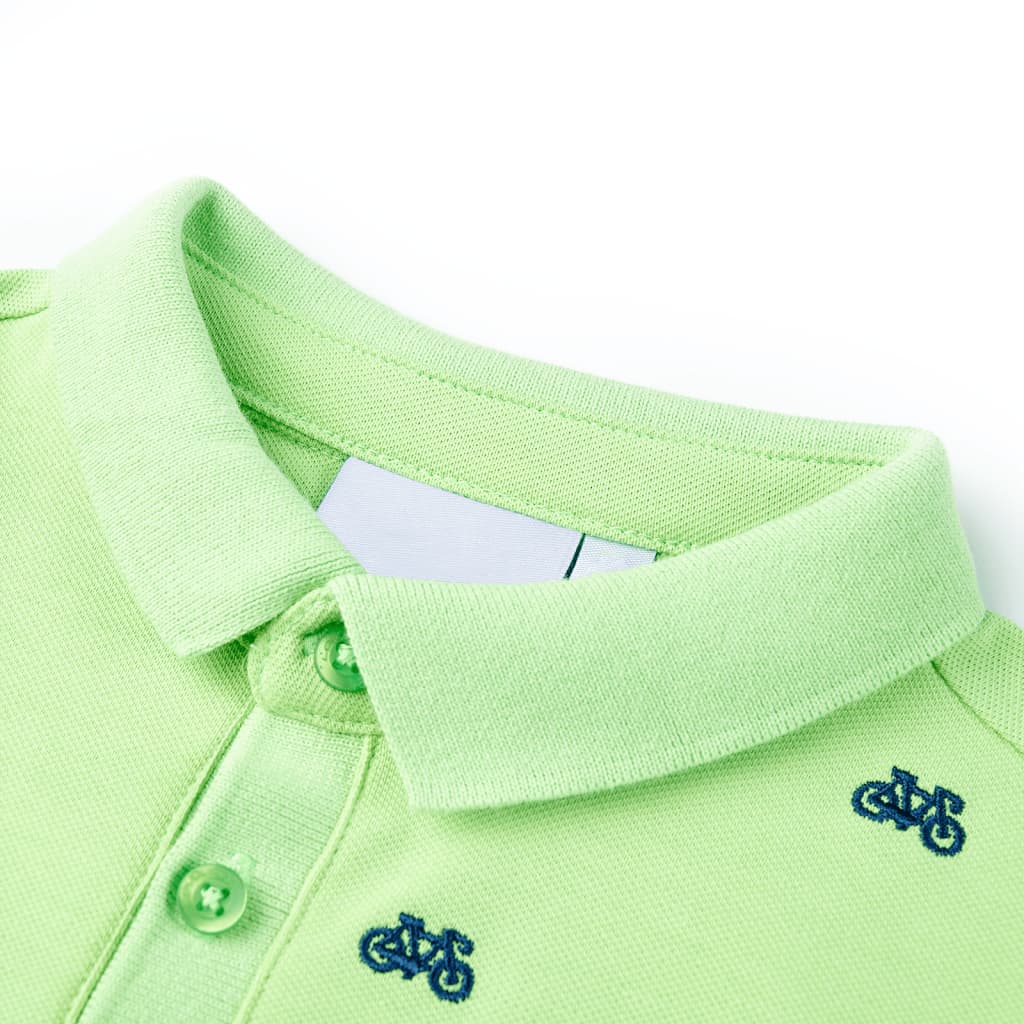 Kids' Polo Shirt  Neon Green 128