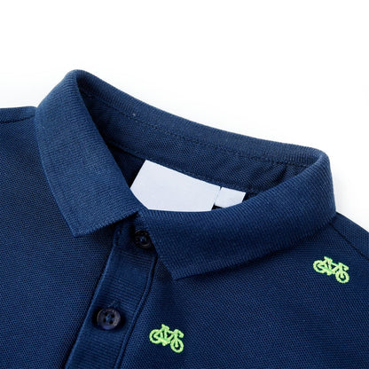 Kids' Polo Shirt Navy 104