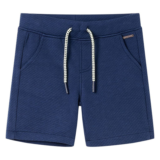 Kids' Shorts with Drawstring Dark Blue 104