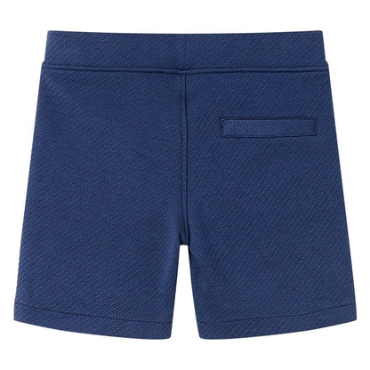 Kids' Shorts with Drawstring Dark Blue 104