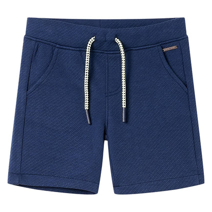 Kids' Shorts with Drawstring Dark Blue 116