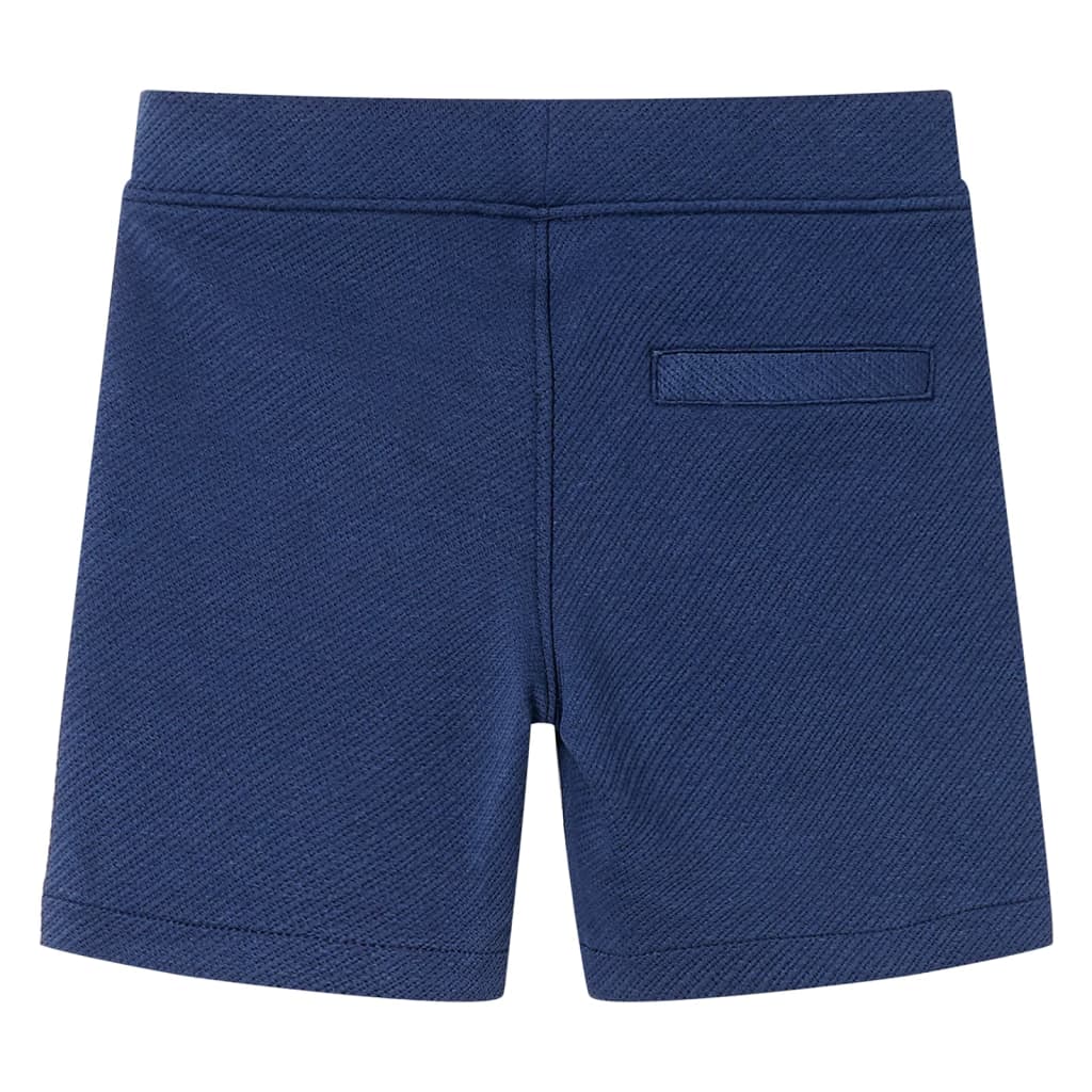 Kids' Shorts with Drawstring Dark Blue 116