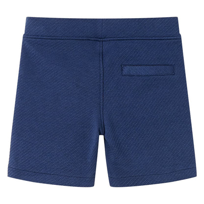 Kids' Shorts with Drawstring Dark Blue 116