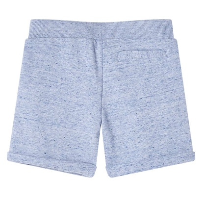 Kids' Shorts with Drawstring Blue Melange 92