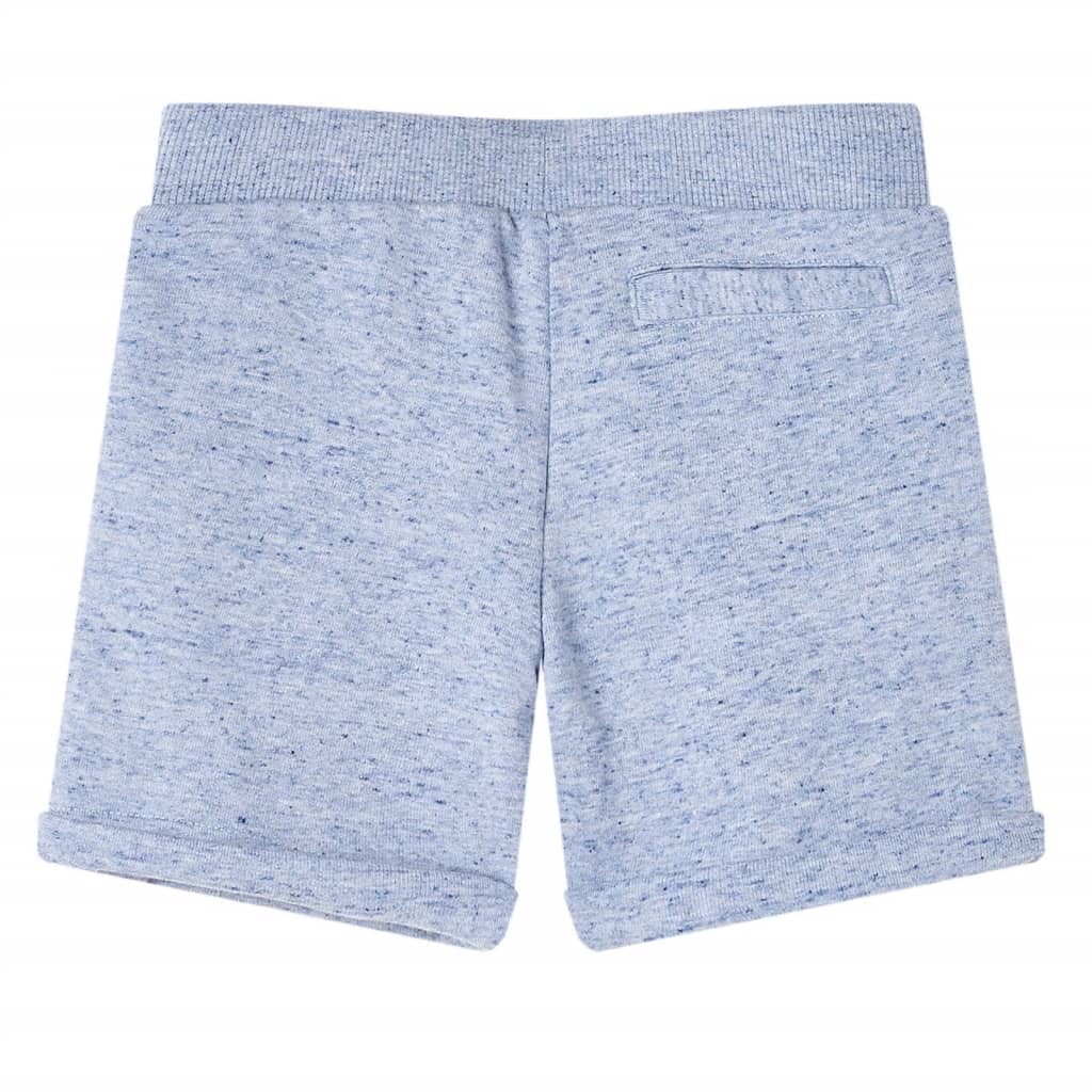 Kids' Shorts with Drawstring Blue Melange 104