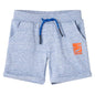 Kids' Shorts with Drawstring Blue Melange 116