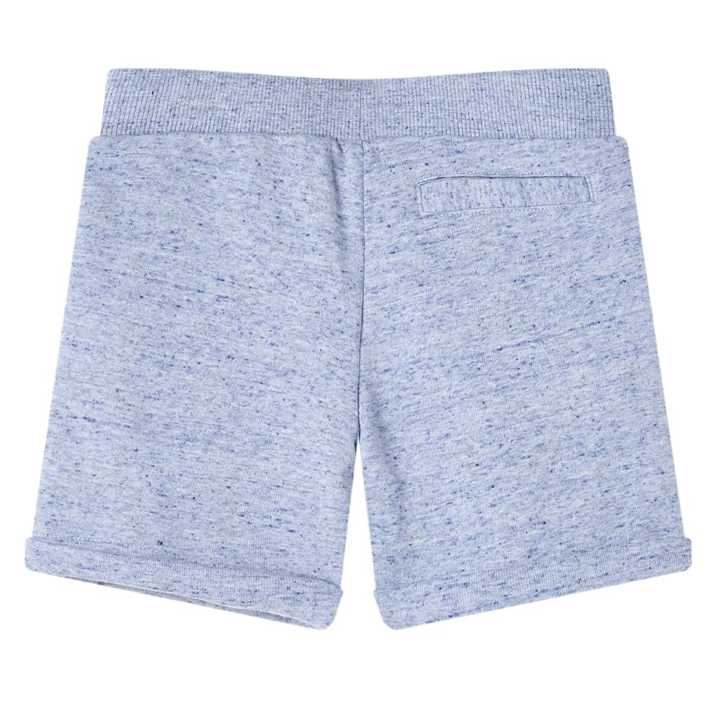 Kids' Shorts with Drawstring Blue Melange 116