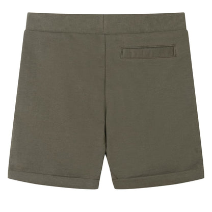 Kids' Shorts with Drawstring Dark Khaki 104