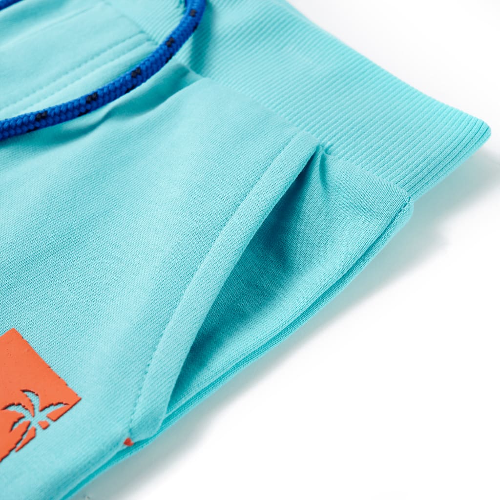 Kids' Shorts with Drawstring Aqua 92