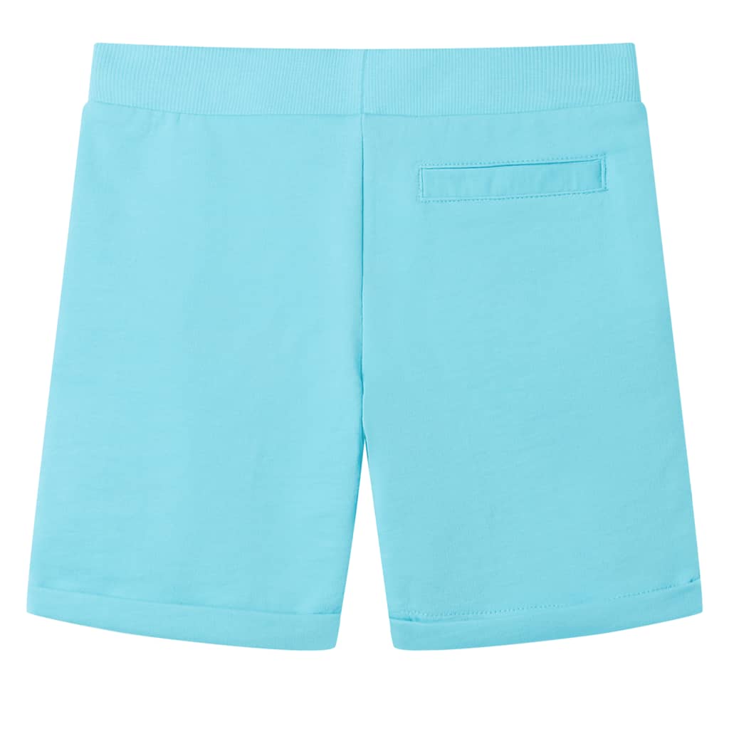 Kids' Shorts with Drawstring Aqua 140