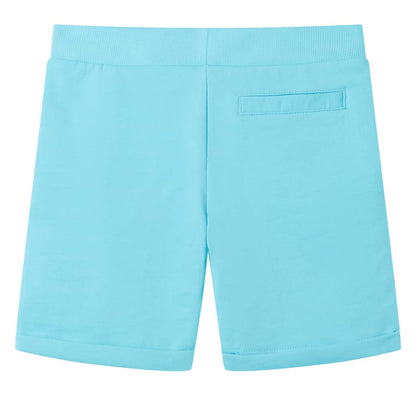 Kids' Shorts with Drawstring Aqua 140