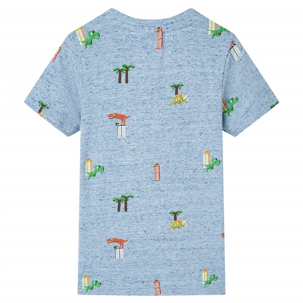 Kids' T-shirt Blue Melange 92