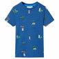 Kids' T-shirt Dark Blue Melange 128