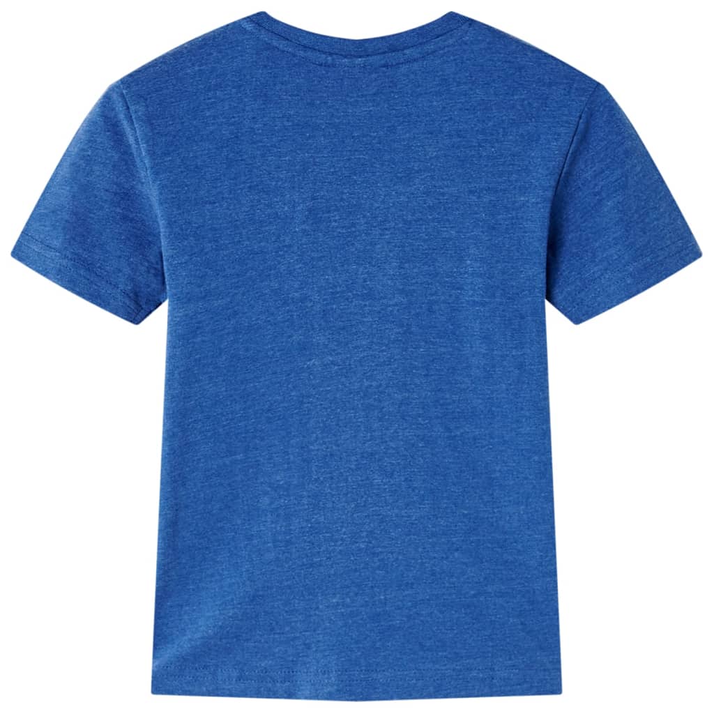 Kids' T-shirt Dark Blue Melange 92