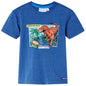 Kids' T-shirt Dark Blue Melange 116